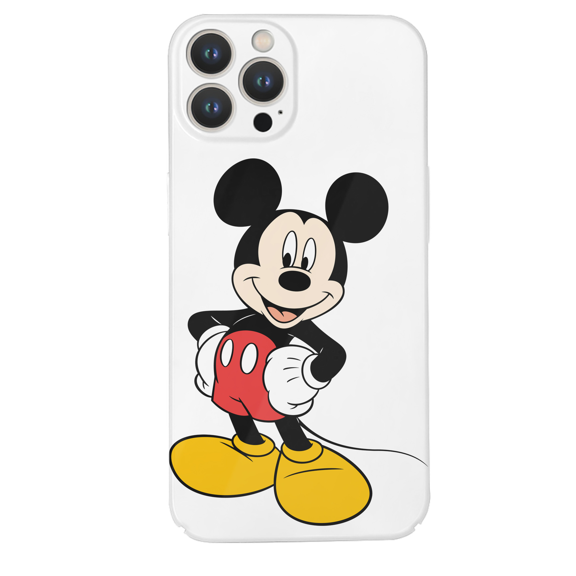 （画像用） ミッキーマウス Mickey Mouse 【iPhone 14シリーズ対応】ハードケース